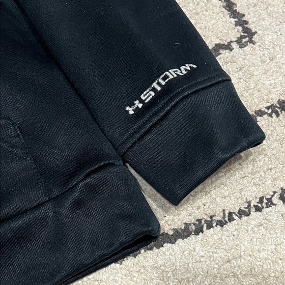 Under Armour Black and Gray Hoodie - Picture 3 of 4